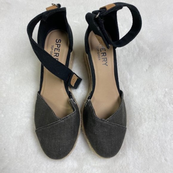 Sperry Top Sider Valencia Espadrille Wedges, size 5 - Picture 2 of 7